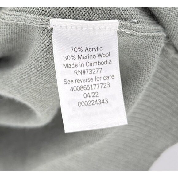 Apt‎ 9 Men’s Merino Wool Blend Crew Neck Sweater Size XL Preppy Career - Picture 7 of 11